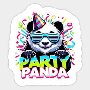 Party Panda Extravaganza Sticker